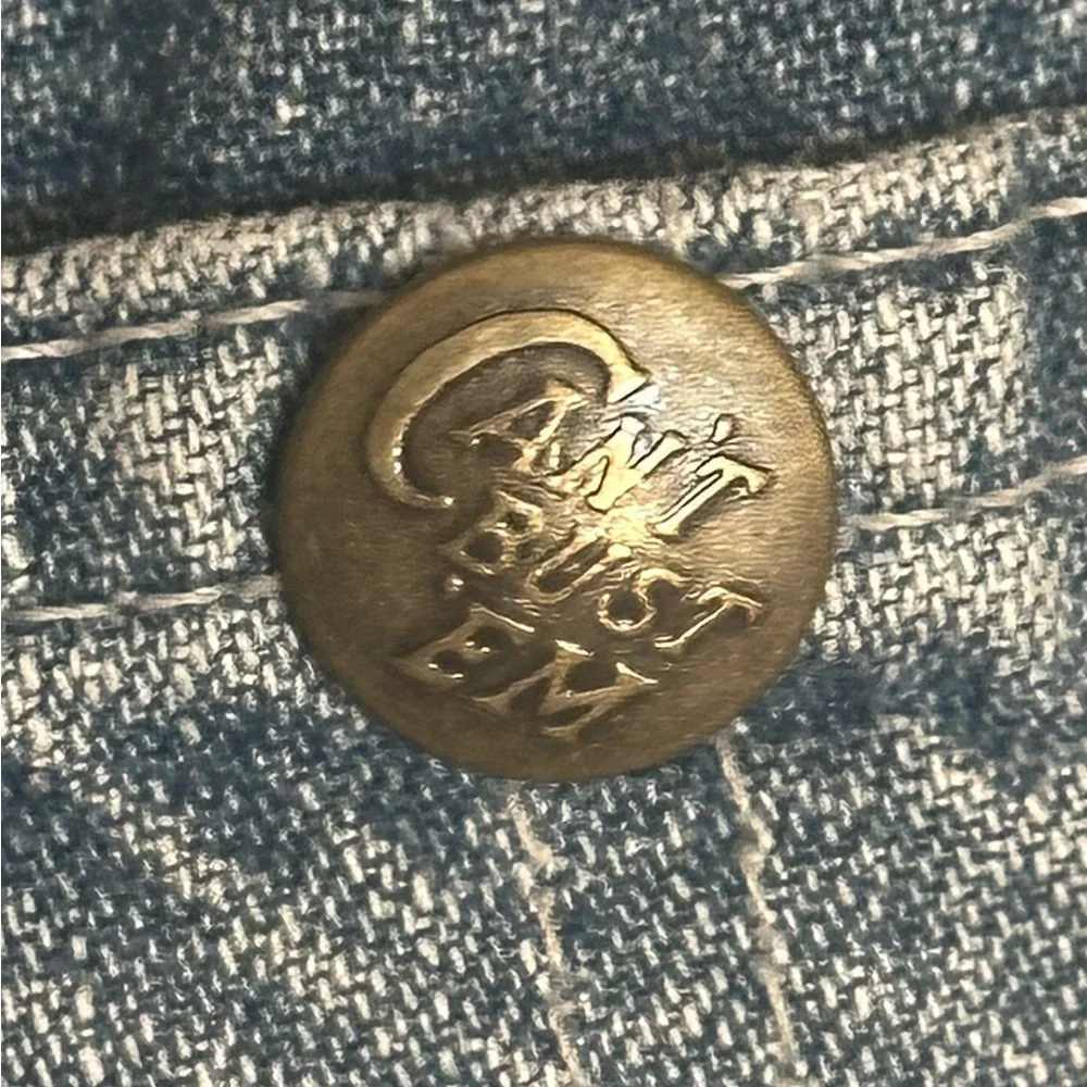 Vintage Lee Chore Coat Denim Workwear Jacket - Picture 3 of 7